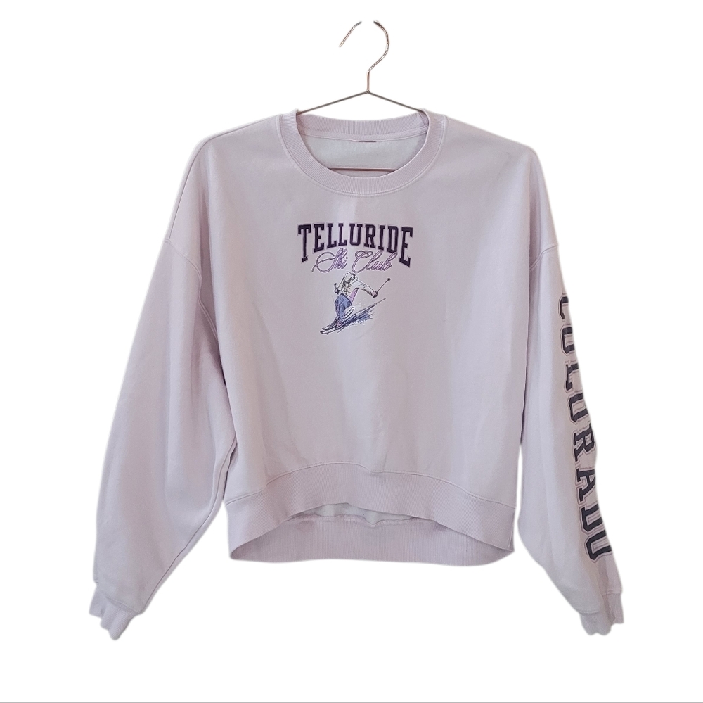Telluride Ski Club Colorado 1987 Sweatshirt Size L